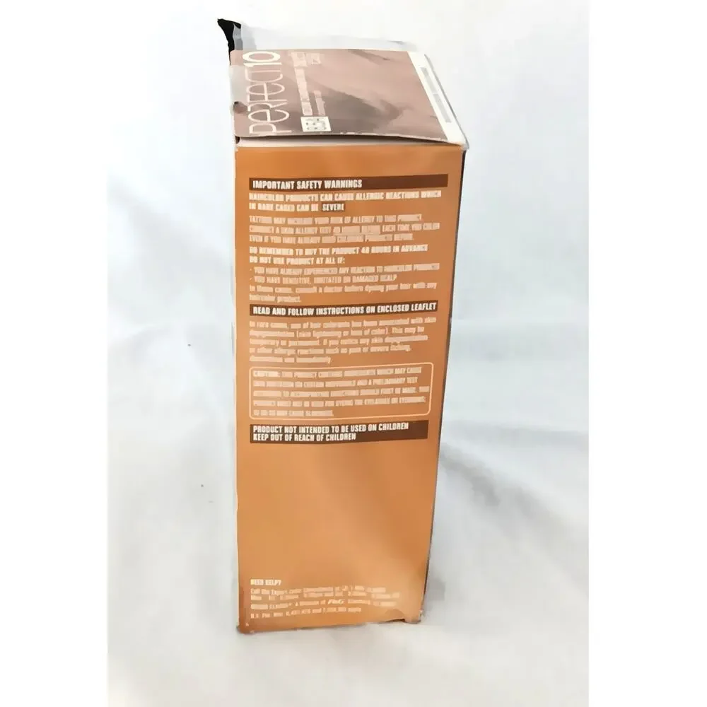 Clairol Perfect 10 Medium Champagne Blonde 8.5A Permanent Hair Color Dye Box